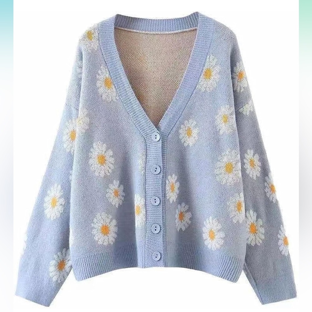NWOT Daisy Cardigan Sweater (OS)